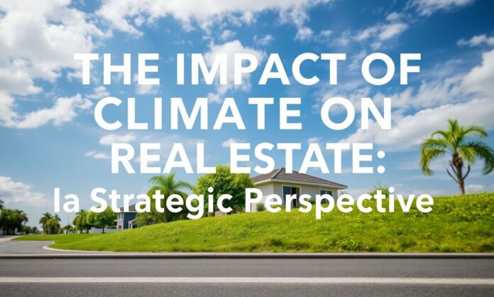 The Impact of Climate on Real Estate: A Strategic Perspective