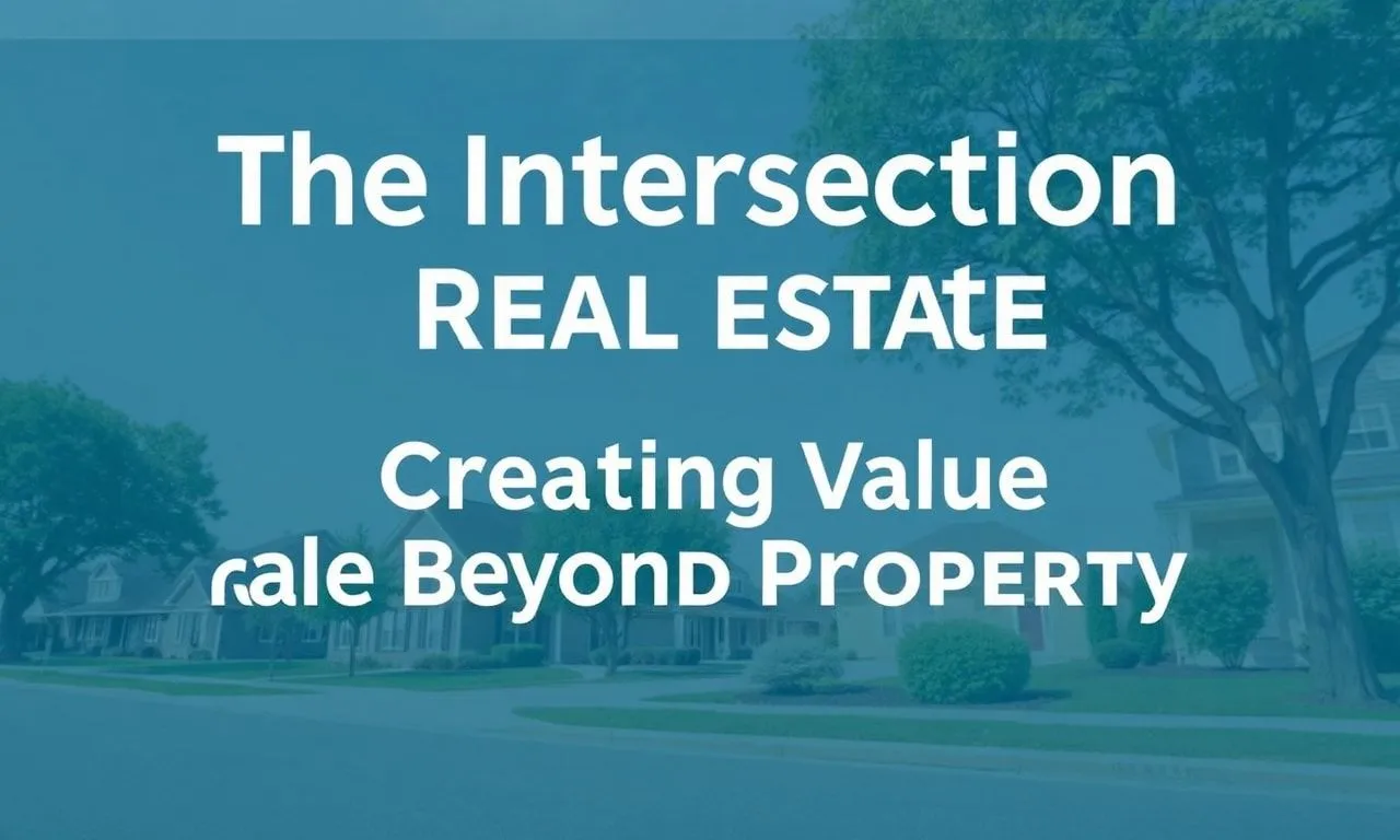 The Intersection of Real Estate and Community: Creating Value Beyond Property The Intersection of Real Estate and Community: Creating Value Beyond Property