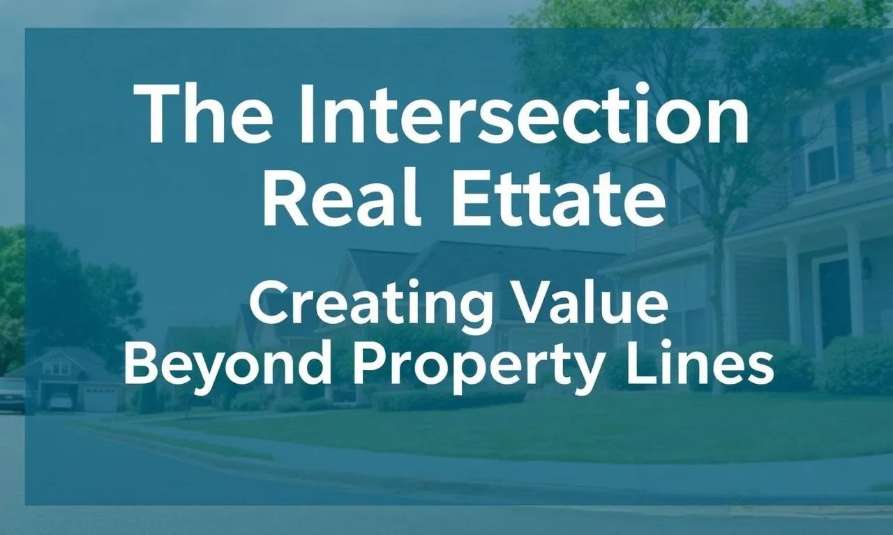 The Intersection of Real Estate and Community: Creating Value Beyond Property Lines The Intersection of Real Estate and Community: Creating Value Beyond Property Lines