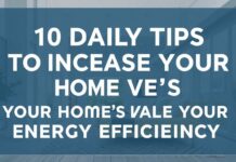 10 Daily Tips to Boost Your Home’s Value and Energy Efficiency 10 Daily Tips to Increase Your Home's Value and Energy Efficiency