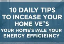 10 Daily Tips to Boost Your Home’s Value and Energy Efficiency 10 Daily Tips to Increase Your Home's Value and Energy Efficiency