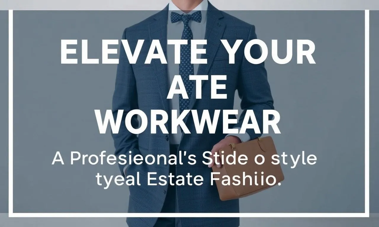 Elevate Your Workwear: A Professional’s Guide to Stylish Real Estate Fashion Elevate Your Workwear: A Professional's Guide to Stylish Real Estate Fashion