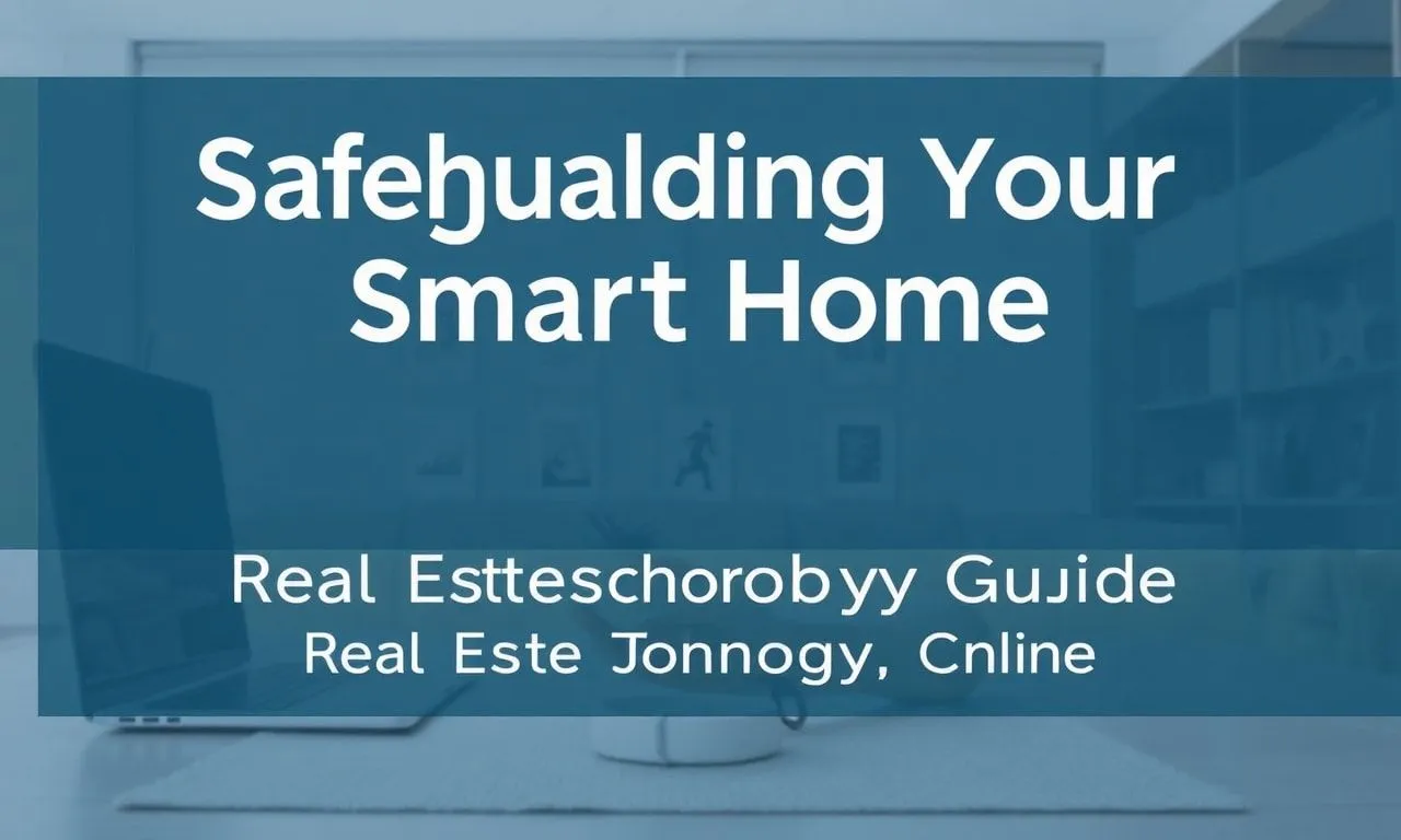 Safeguarding Your Smart Home: A Real Estate Tech Guide Safeguarding Your Smart Home: A Real Estate Technology Guide