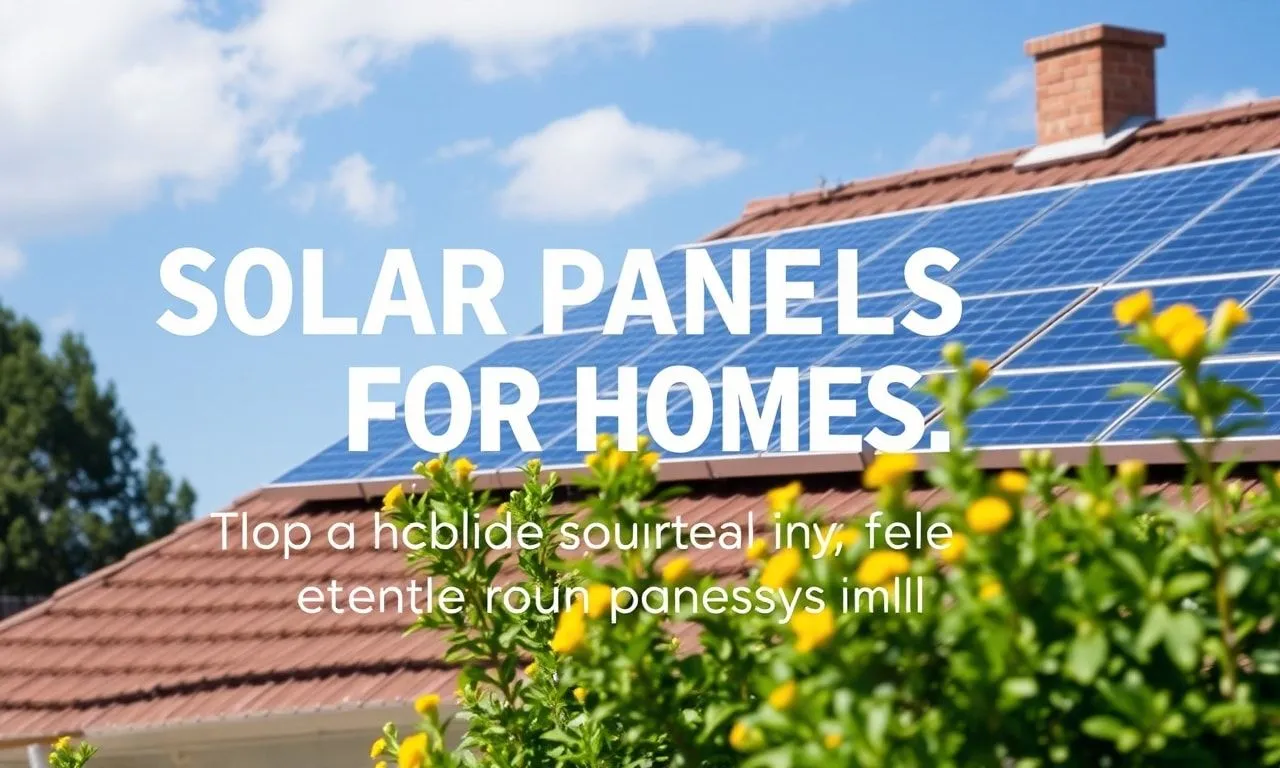 Solar Panels for Homes: Top Picks and Expert Insights Solar Panels for Homes: Top Choices and Expert Advice