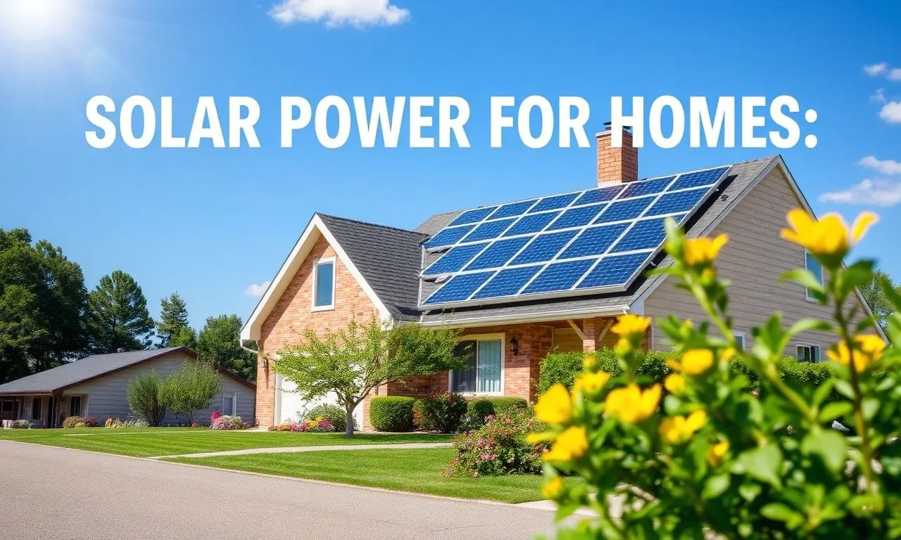 Solar Power for Homes: The Real Estate Game-Changer You’re Ignoring Solar Power for Homes: The Real Estate Advantage You're Overlooking