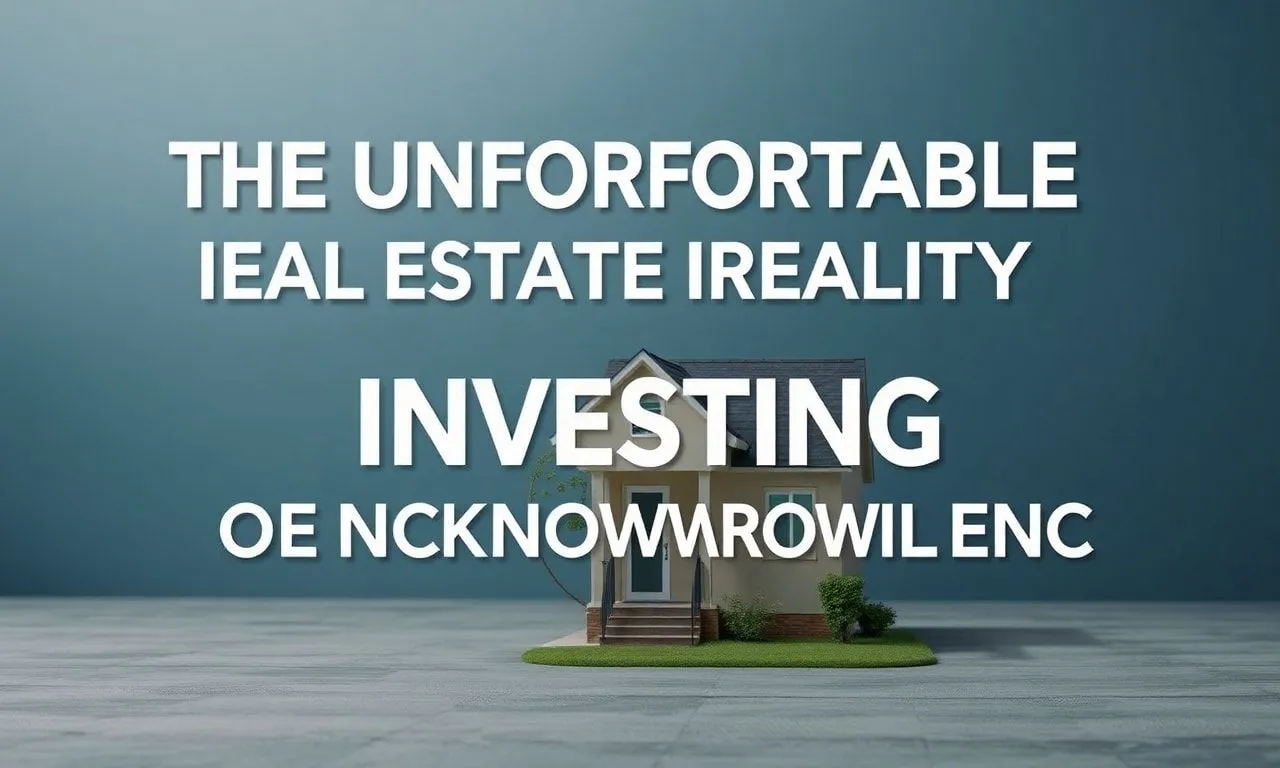 The Dirty Truth About Real Estate Investing Nobody Wants to Admit The Uncomfortable Reality of Real Estate Investing That No One Wants to Acknowledge