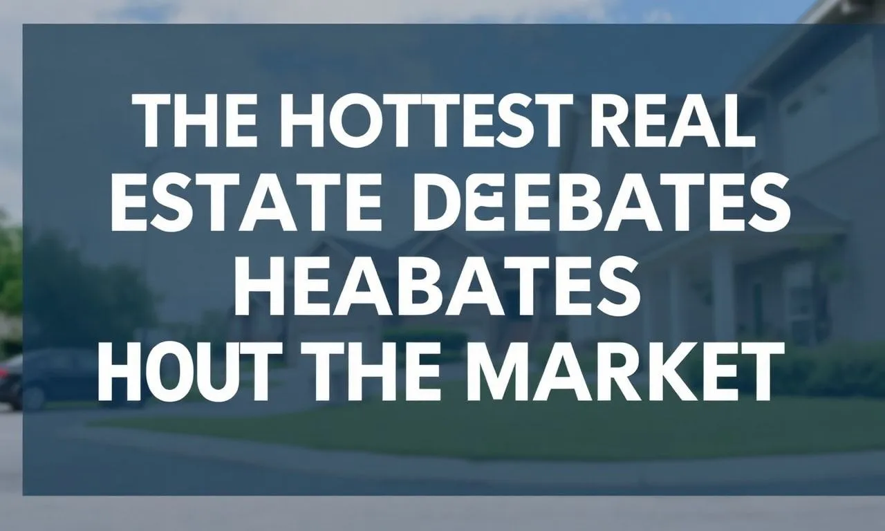 The Hottest Real Estate Debates Heating Up the Market The Hottest Real Estate Debates Heating Up the Market