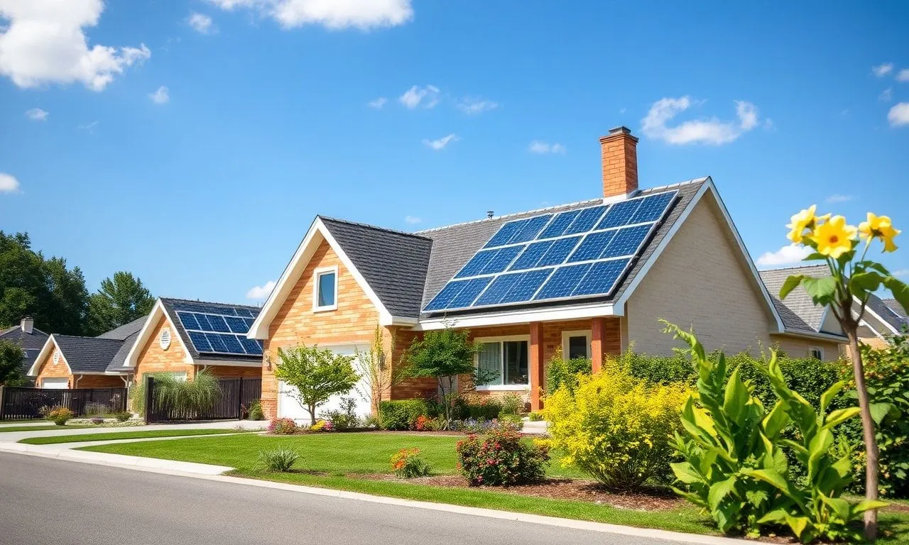 The Intersection of Real Estate and Renewable Energy: A Solar-Powered Future for Homes The Intersection of Real Estate and Renewable Energy: A Solar-Powered Future for Houses