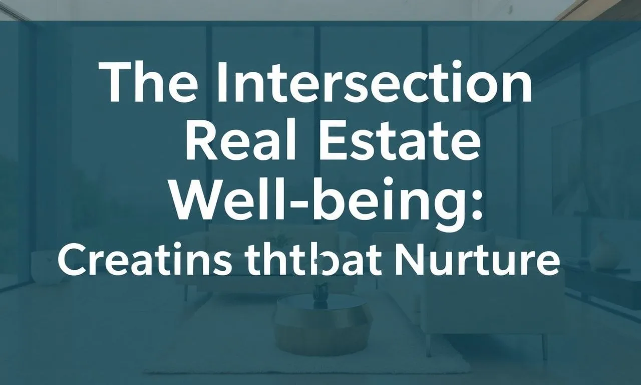 The Intersection of Real Estate and Well-being: Creating Homes that Nurture The Intersection of Real Estate and Well-being: Creating Homes that Nurture